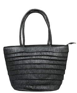 Fashion Straw Tote Bag BA400120 BLACK